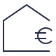 Icona Mutuo Acquisto o Ristrutturazione casa con Mutuo Variabile con Floor di Mediobanca Premier