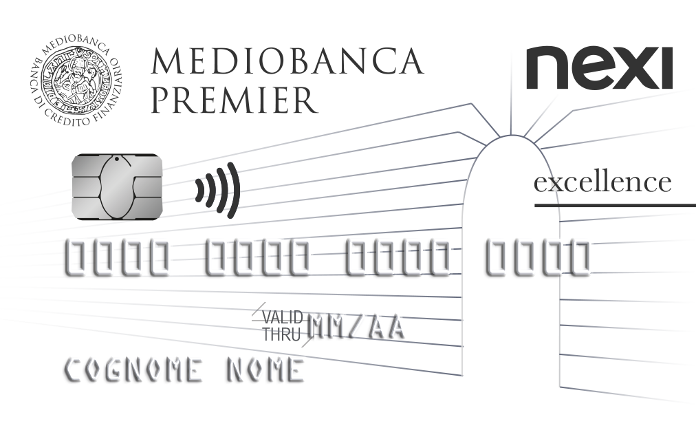 Carta di Credito Excellence richiedibile da Mediobanca Premier