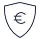 Icona acquisti sicuri per tutelare la Carta di Credito Prestige richiedibile da Mediobanca Premier