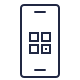 Icona autorizzazione operazioni tramite QRCode con App Mediobanca Premier