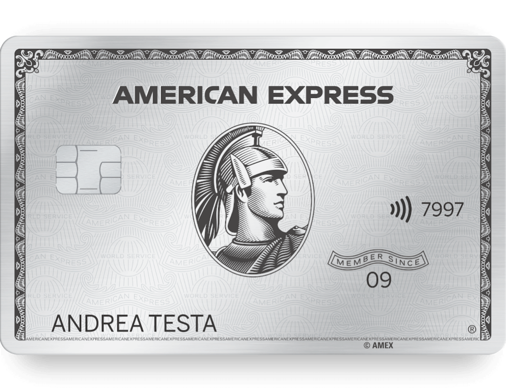 Carta Platino  American Express richiedibile da Mediobanca Premier