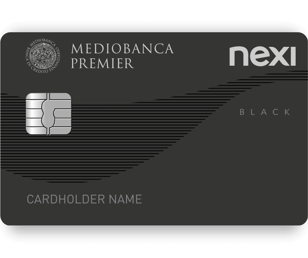 Carta di Credito Black richiedibile da Mediobanca Premier