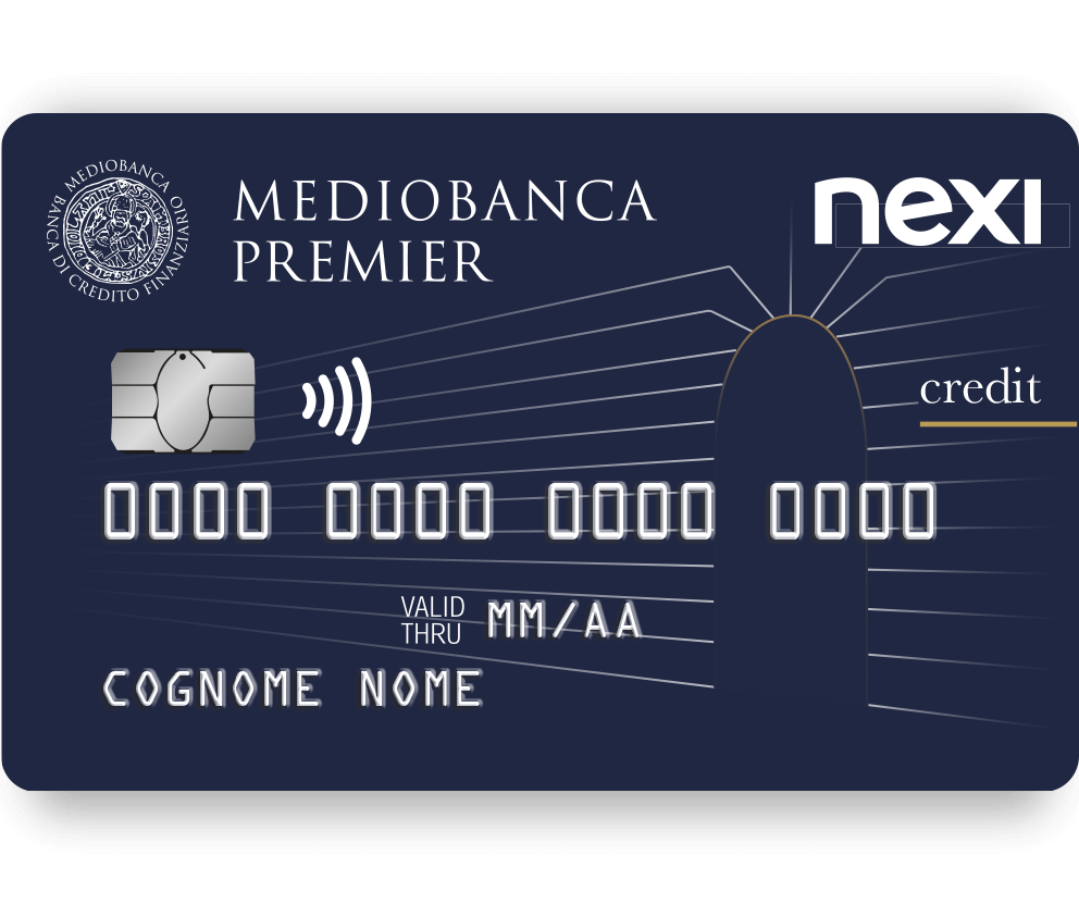 Carta di Credito Classic richiedibile da Mediobanca Premier