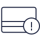 Icona protezione antifrode carta platino american express