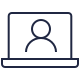 Icona Area Clienti dove è disponibile il servizio Web e Mobile Collaboration di Mediobanca Premier