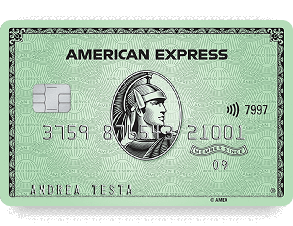 Carta Verde American Express richiedibile da Mediobanca Premier